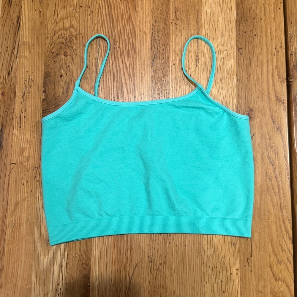 NIKIBIKI Women Seamless Classic Crop Top Bralette, Made in U.S.A, One Size